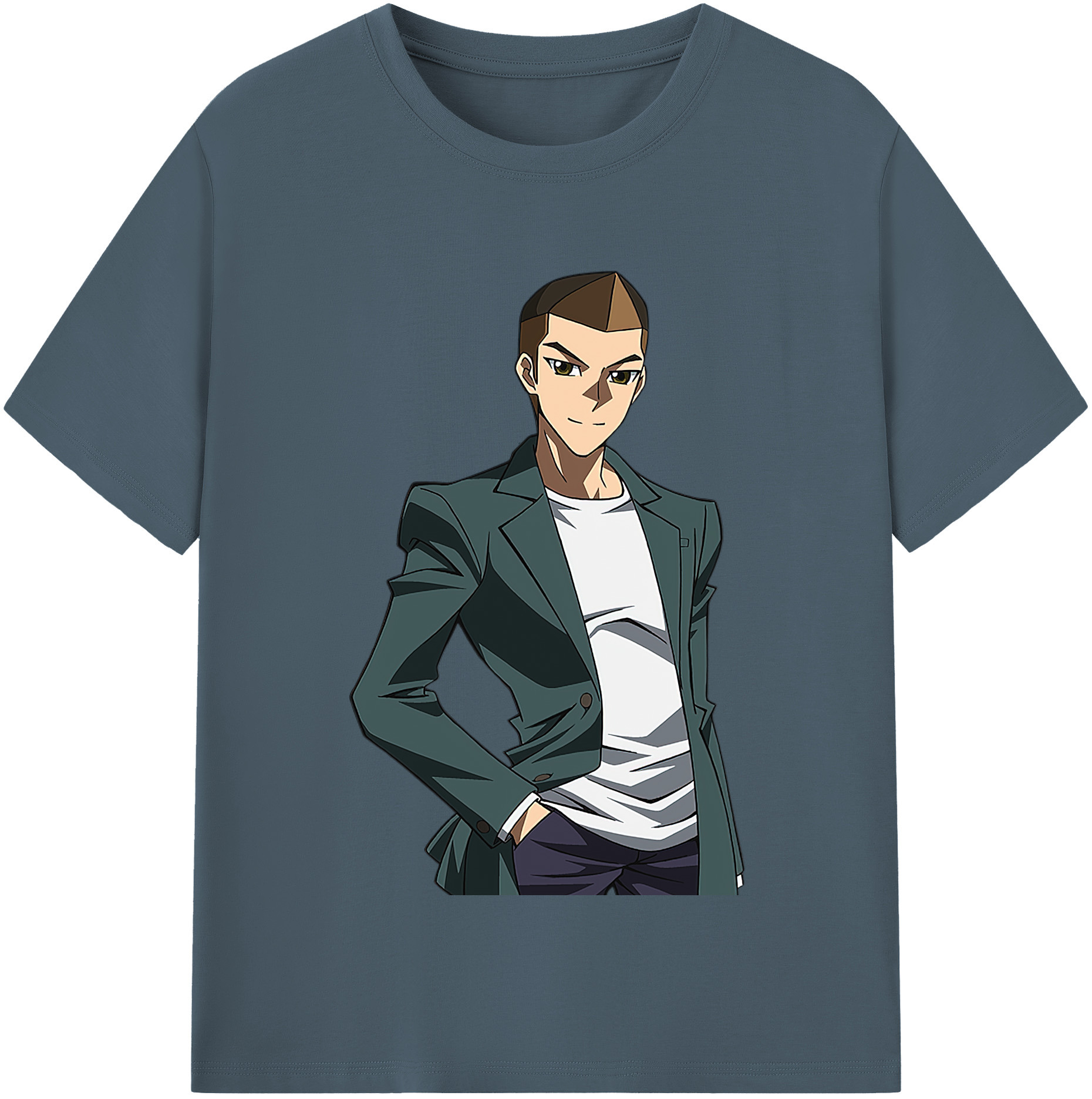 （画像用） 遊☆戯☆王 Yu-Gi-Oh! 綿100％半袖Tシャツ（フロントプリント）